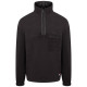 Tommy Jeans Μαύρο Fleece Half Zip - DM0DM20506