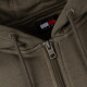 Tommy Jeans Λαδί Ζακέτα Hoodie - DM0DM20743