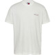 Tommy Jeans Εκρού T-shirt C Neck - DM0DM21303