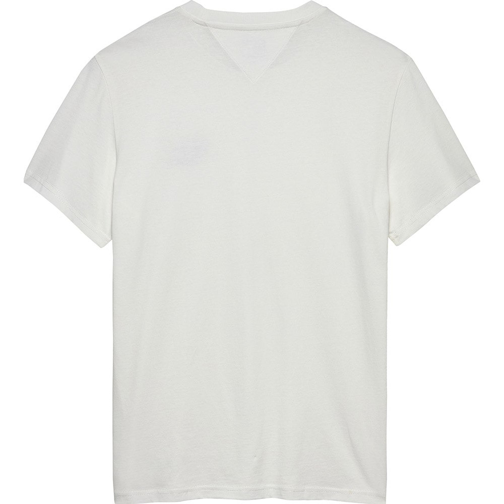 Tommy Jeans Λευκό T-shirt C Neck - DM0DM21539