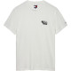 Tommy Jeans Λευκό T-shirt C Neck - DM0DM21539