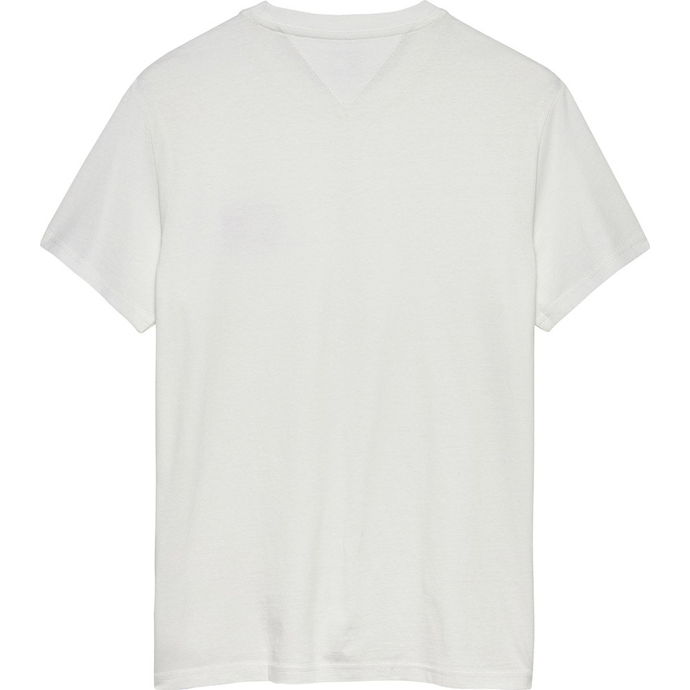 Tommy Jeans Λευκό T-shirt C Neck - DM0DM21577