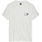 Tommy Jeans Λευκό T-shirt C Neck - DM0DM21577