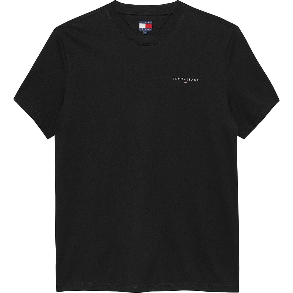 Tommy Jeans Μαύρο T-shirt C Neck - DM0DM21780