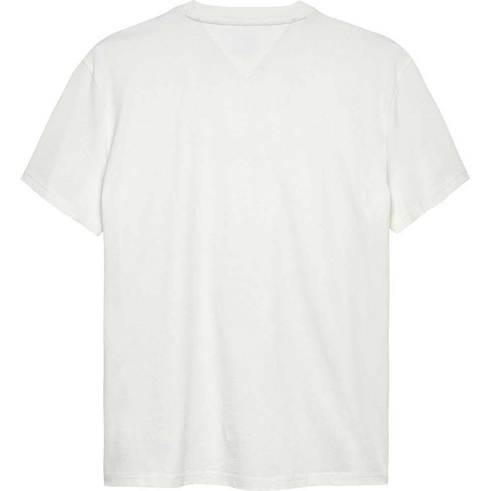 Tommy Jeans Λευκό T-shirt C Neck - DM0DM21911