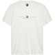 Tommy Jeans Λευκό T-shirt C Neck - DM0DM21911