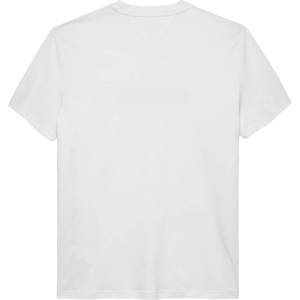 Tommy Jeans Λευκό T-shirt C Neck - DM0DM21978