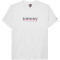 Tommy Jeans Λευκό T-shirt C Neck - DM0DM21978