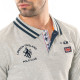 La Martina Γκρι Μακρυμάνικο polo - 3LMOMP325