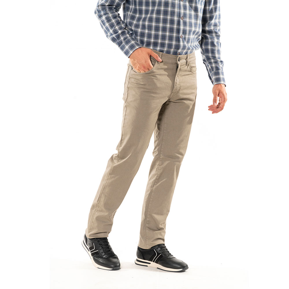 TRUSSARDI Χακί Παντελόνι Chino - 352J000041T004408H01