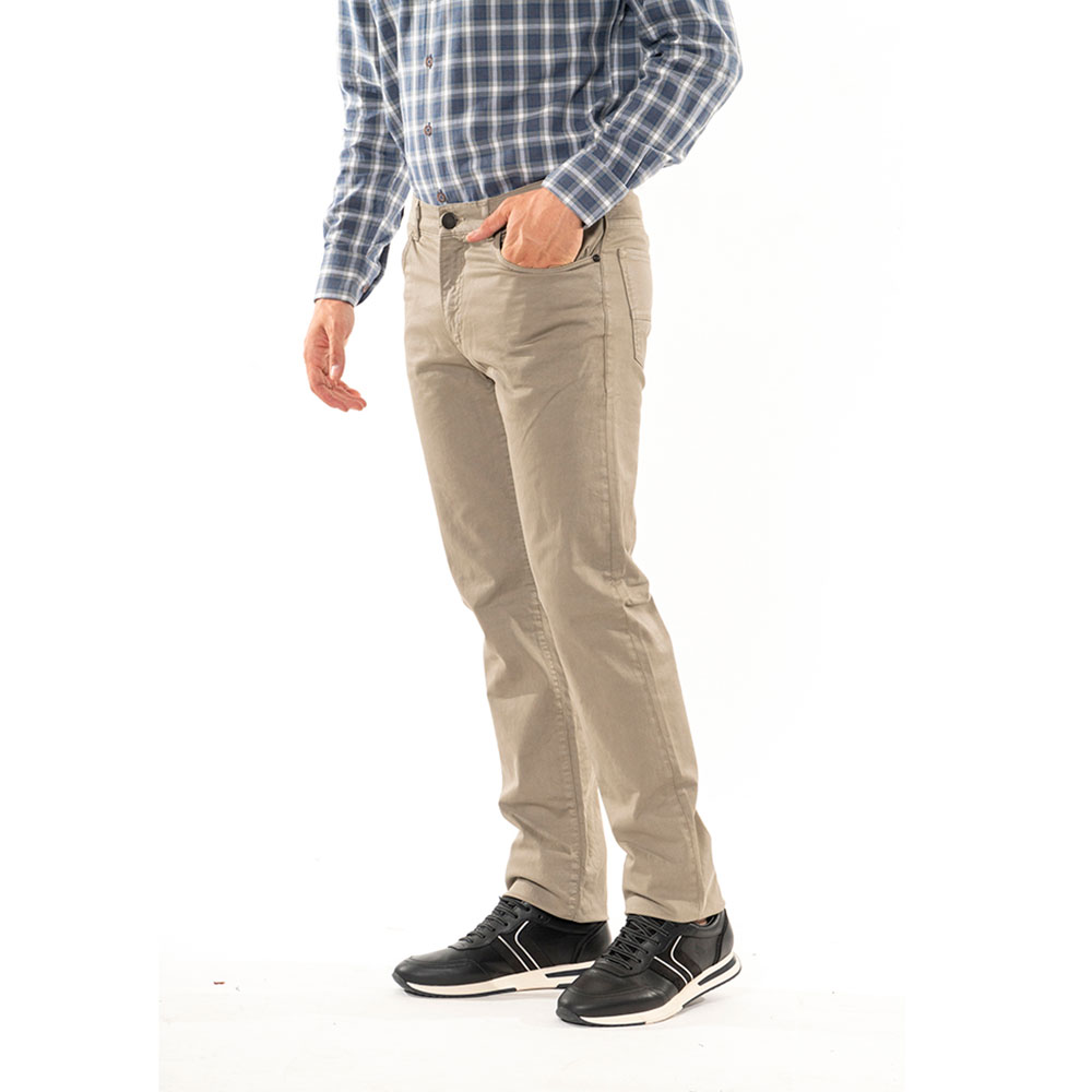 TRUSSARDI Χακί Παντελόνι Chino - 352J000041T004408H01