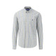 Fynch-Hatton Μπλε/Κίτρινο Καρό Πουκάμισο Button Down - 1413  5030
