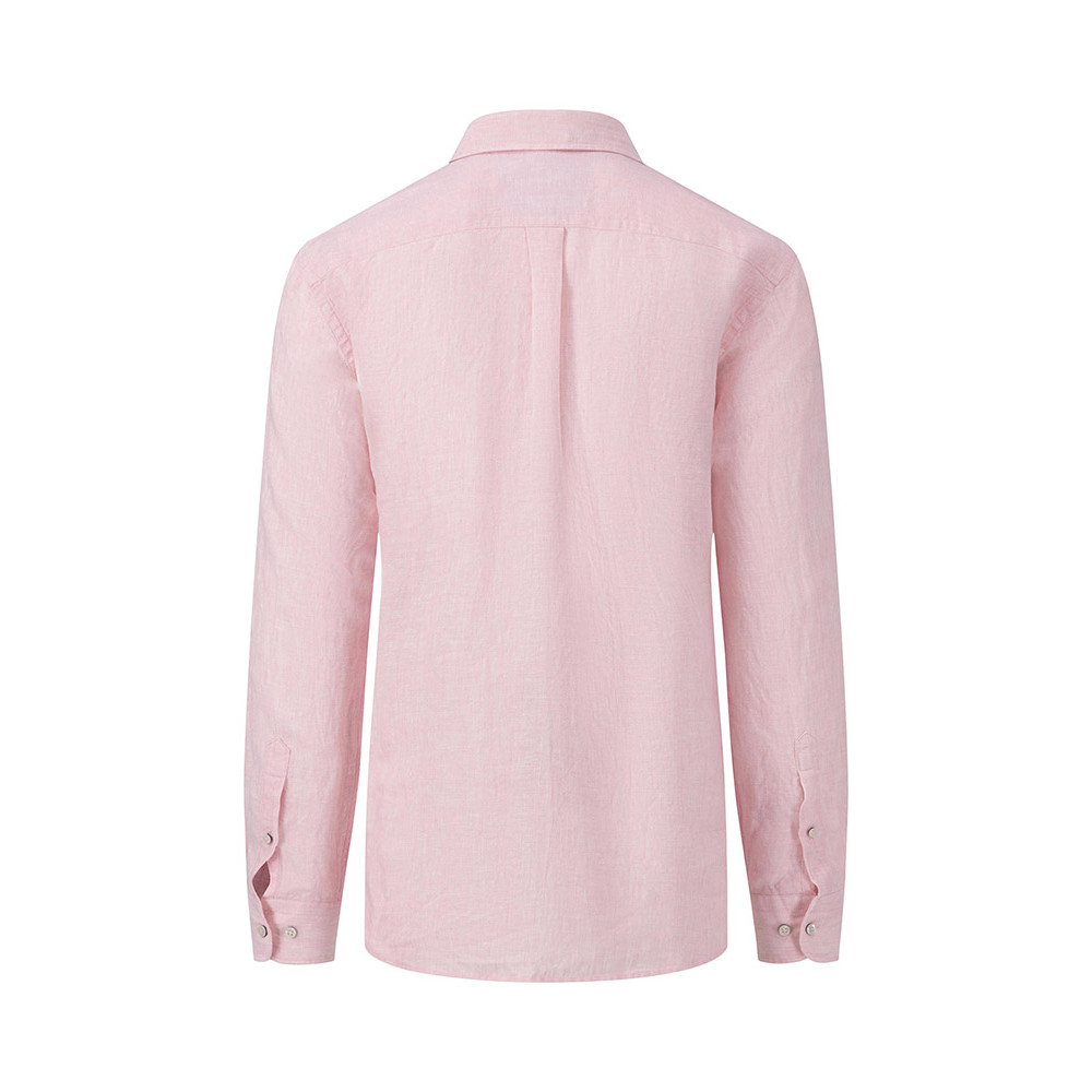 Fynch-Hatton Ροζ Πουκάμισο 100% Linen - 1413  6000