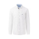 Fynch-Hatton Λευκό Πουκάμισο 100% Linen - 1413  6000