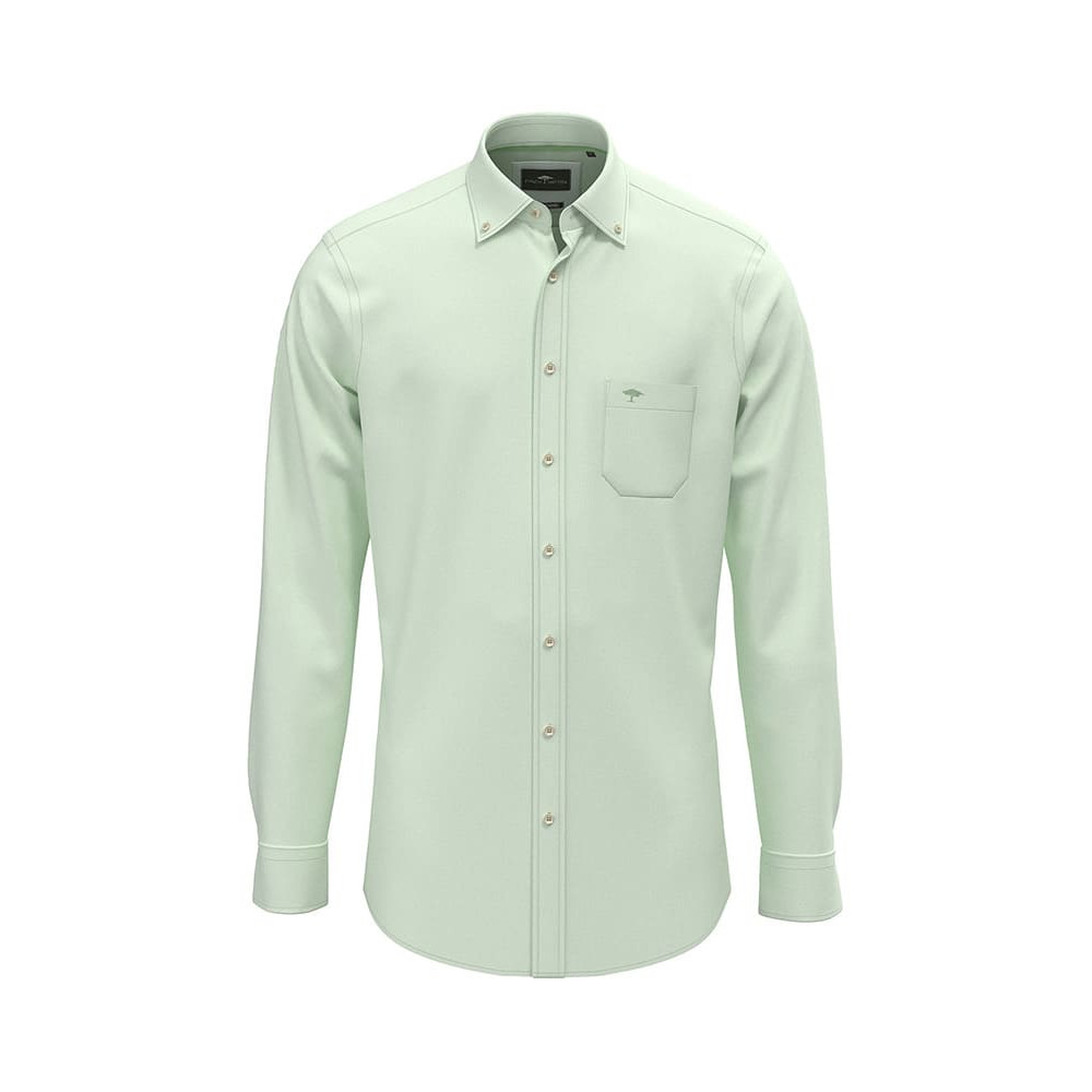 Fynch-Hatton Φυστικί Πουκάμισο Button Down - 1513  8400