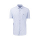 Fynch-Hatton Γαλάζιο Πουκάμισο Καρό Button Down - 1613  5501