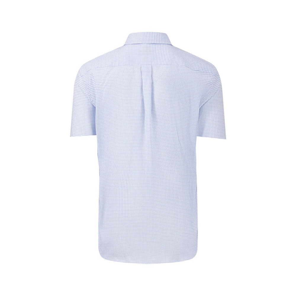 Fynch-Hatton Γαλάζιο Πουκάμισο Καρό Button Down - 1613  5501