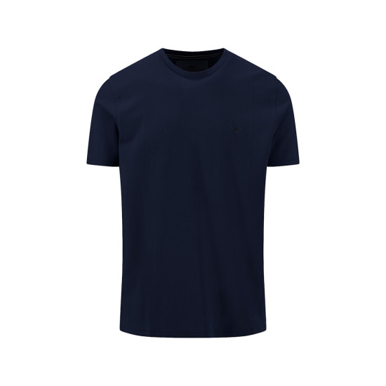 Fynch-Hatton Μαύρο T-shirt C Neck - 1603  1707