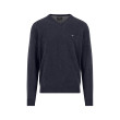 Fynch-Hatton Μπλε Πουλόβερ C Neck 100% Wool - 1510  302