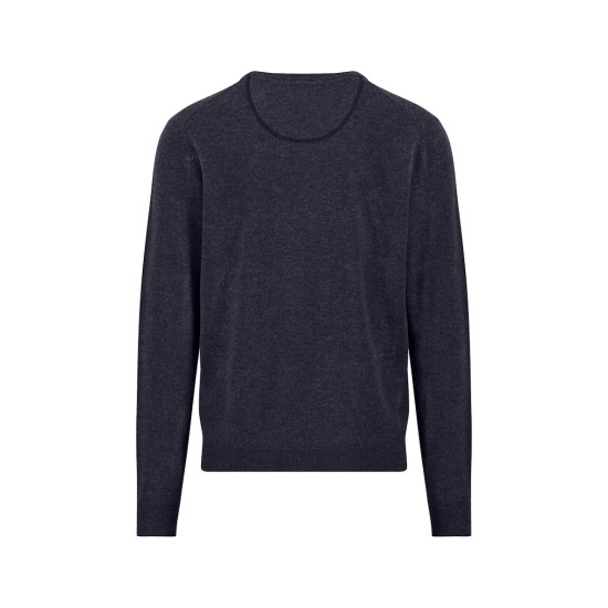 Fynch-Hatton Μπλε Πουλόβερ C Neck 100% Wool - 1510  302