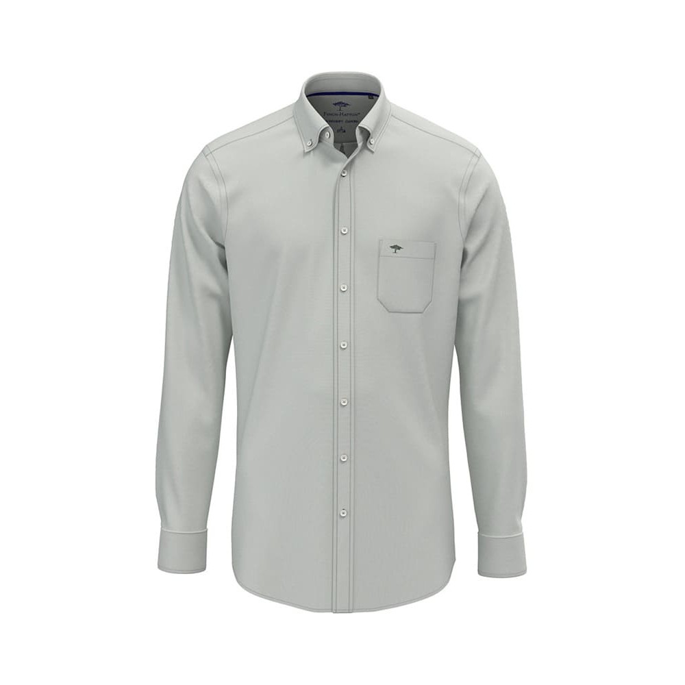 Fynch-Hatton Γκρι Πουκάμισο Button Down - 1514  8250