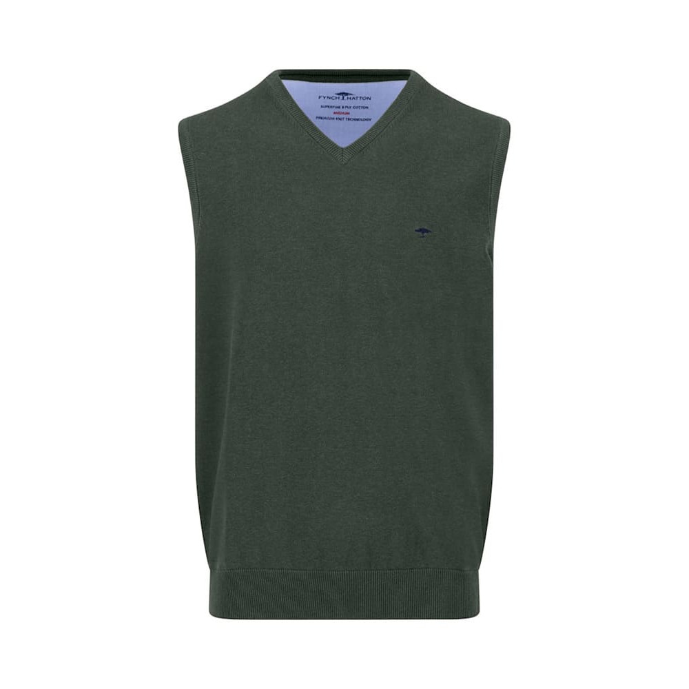 Fynch-Hatton Πράσινη Καζάκα V Neck - 1514  214