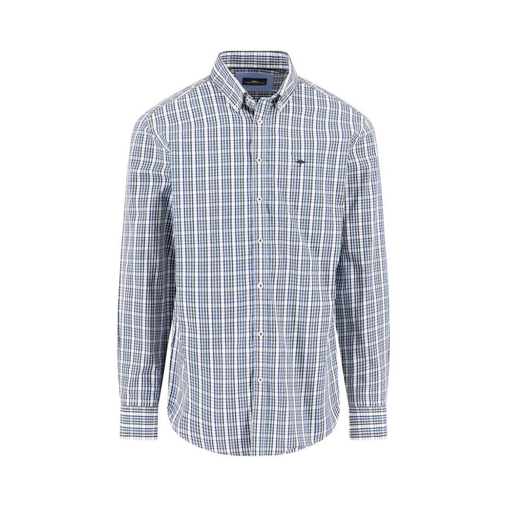Fynch-Hatton Μπλε Πουκάμισο Button Down - 1514  5750