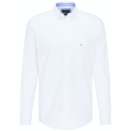 Fynch-Hatton Λευκό Πουκάμισο Button Down - 1122  5000