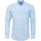 FYNCH HATTON Γαλάζιο Πουκάμισο Button Down 100% Linen - 1122 6030