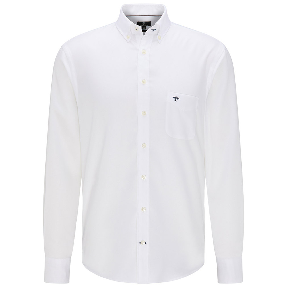 Fynch-Hatton Λευκό Πουκάμισο Button Down - 1000  5500