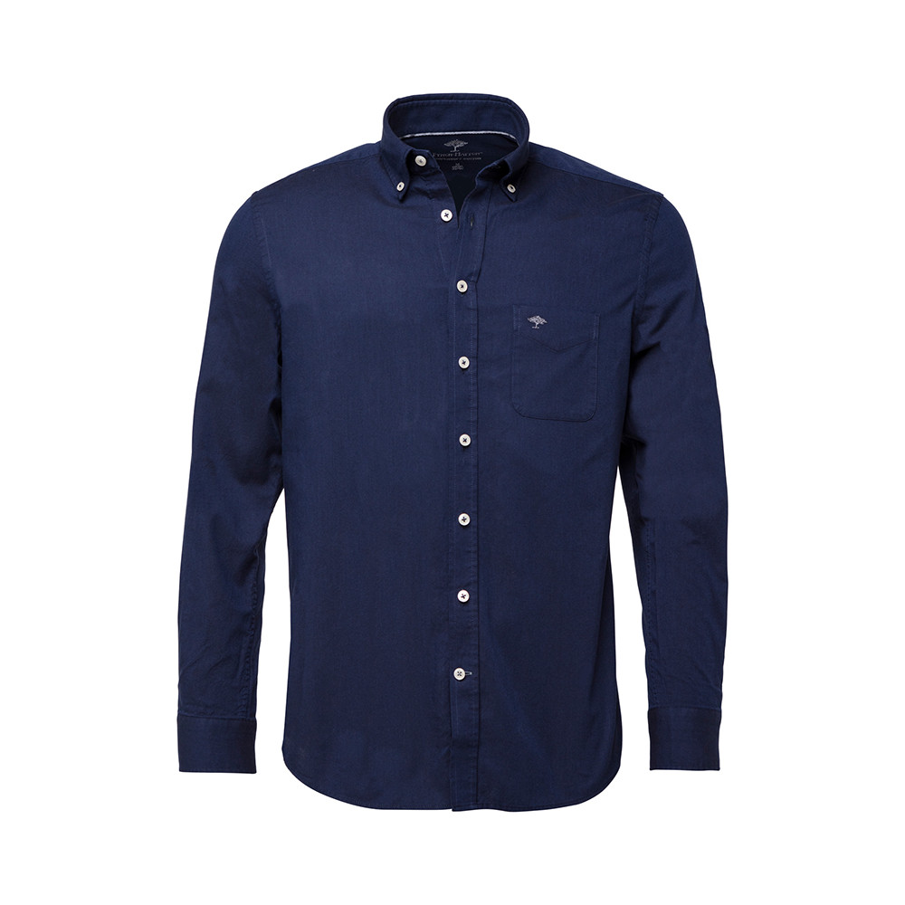 Fynch-Hatton Μπλε Πουκάμισο Button Down - 1000  5500