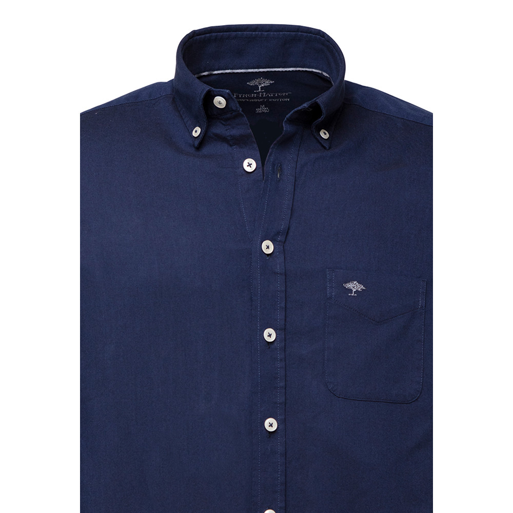Fynch-Hatton Μπλε Πουκάμισο Button Down - 1000  5500