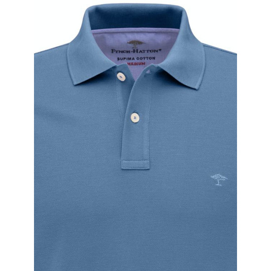 Fynch-Hatton Μπλε Κοντομάνικο polo - 1000  1700