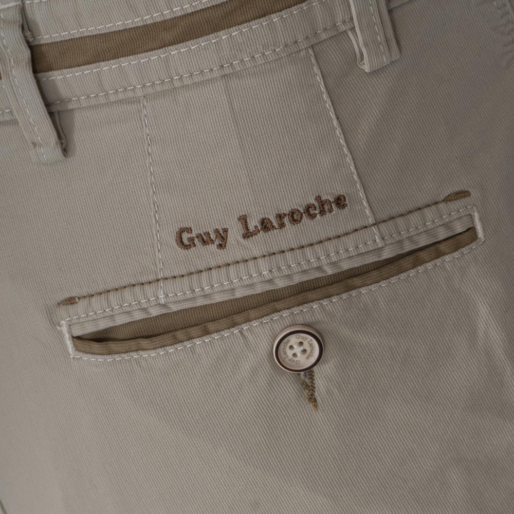 GUY LAROCHE - Παντελόνι Chino GL2115170/71158 Εκρού