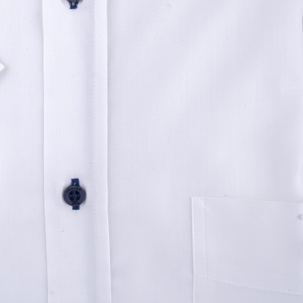 GUY LAROCHE Λευκό Πουκάμισο Button Down - GL2118309/BDKM