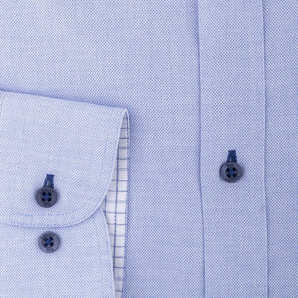 GUY LAROCHE - Πουκάμισο Regular Fit Button Down GL2118391/BD Γαλάζιο