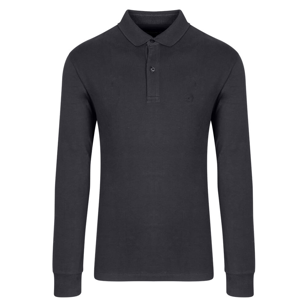 GUY LAROCHE Μαύρο Μακρυμάνικο polo - GL2129502