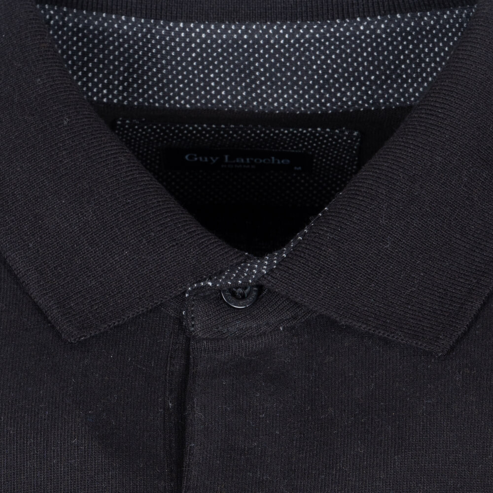 GUY LAROCHE Μαύρο Μακρυμάνικο polo - GL2129502