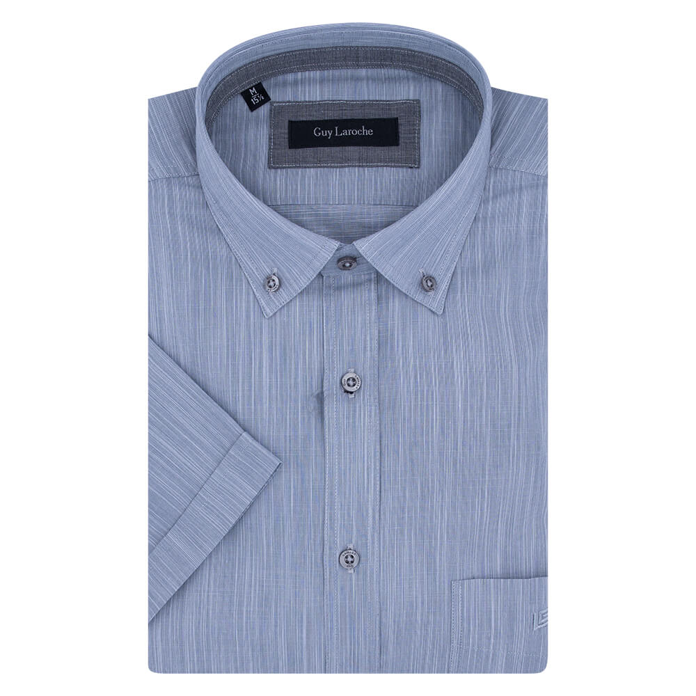 Guy Laroche Γκρι Πουκάμισο Button Down - GL2218232/BDSS