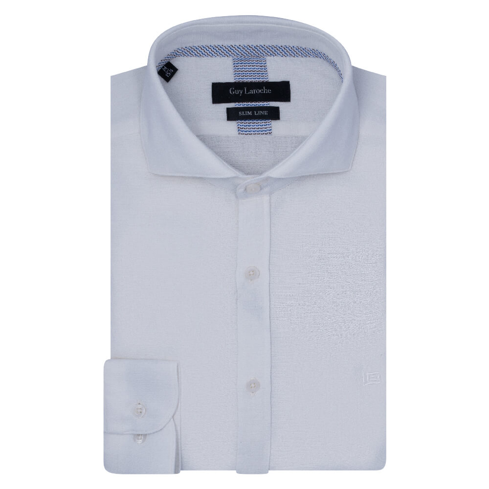 GUY LAROCHE Πουκάμισο 100% Cotton GL2218234/SL Λευκό