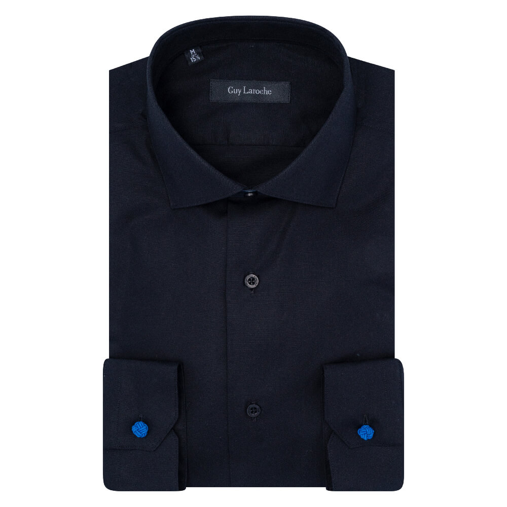 GUY LAROCHE  Πουκάμισο Plus Size GL2218390/CL-1 Μαύρο