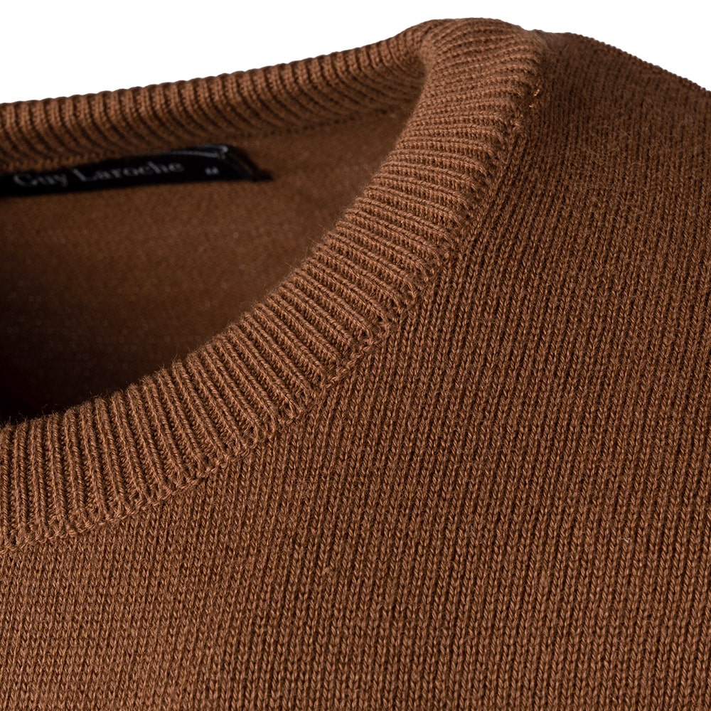 Guy Laroche Μπεζ Πουλόβερ C Neck - GL2229221