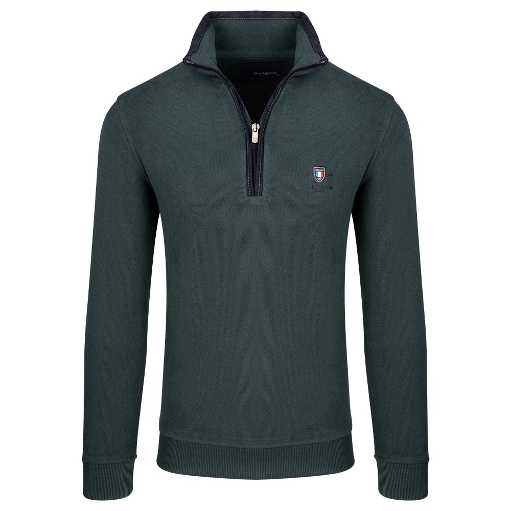 Guy Laroche Πράσινο Half Zip - GL2229509