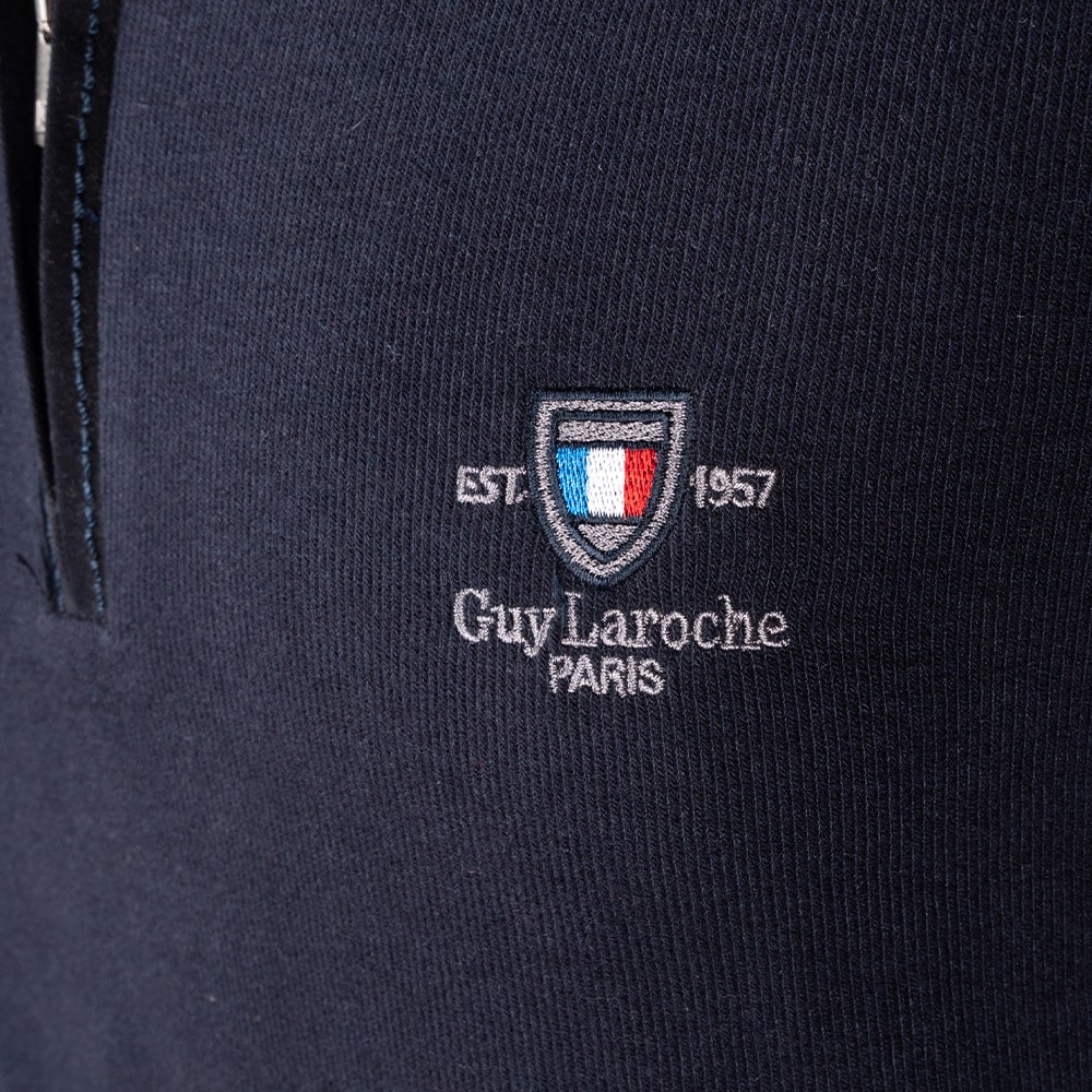 Guy Laroche Μπλε Σκούρο Half Zip - GL2229509