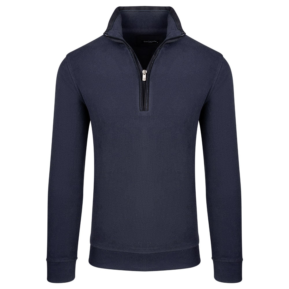 Guy Laroche Μπλε Σκούρο Half Zip - GL2229509