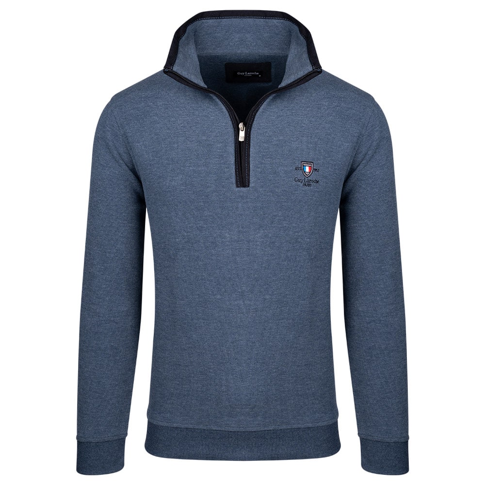 Guy Laroche Μπλε Half Zip - GL2229509
