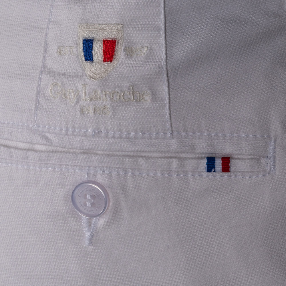 Guy Laroche Λευκό Παντελόνι Chino - GL2315169/71156N