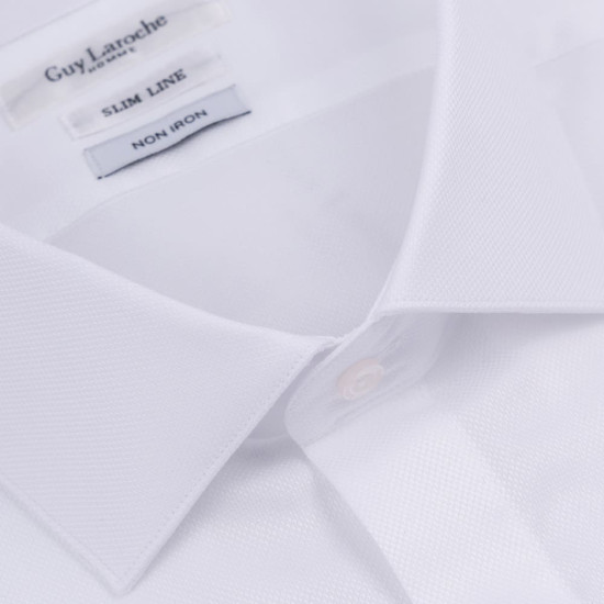 Guy Laroche Πουκάμισο Slim Fit GL2318501/SLP Λευκό
