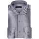 Guy Laroche Μαύρο Πουκάμισο Ριγέ - GL2328222/CL