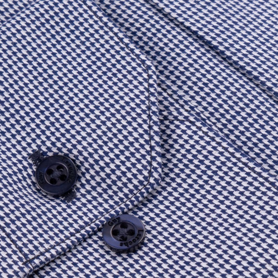 Guy Laroche Μπλε Πουκάμισο Με Μικροσχέδιο - GL2328258/SL